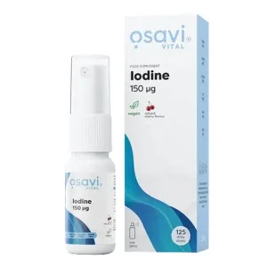 Osavi Iod 150 µg, spray oral, aromă de cireșe, 25 ml
