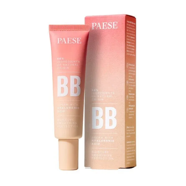Paese, Cremă BB cu acid hialuronic, 2.5 Nude, 30 ml — preț și oferte