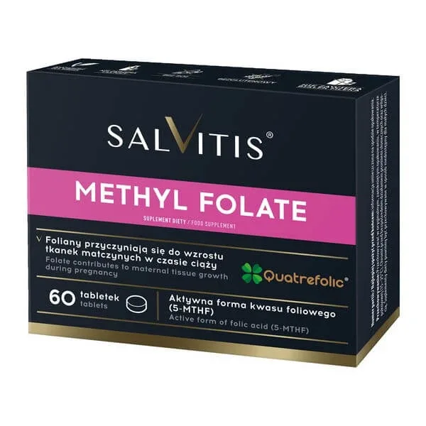 Salvitis Metil Folat (Metil Folat), comprimate filmate, 60 buc. — preț și oferte