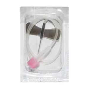 Set de perfuzie Terumo Terufusion, dispozitiv de perfuzie intravenoasă, 22G/0.7 mm, 1 buc.