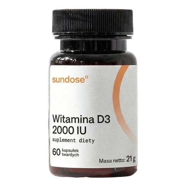 Sundose Vitamina D3 2000 UI, capsule, 60 buc. — preț și oferte