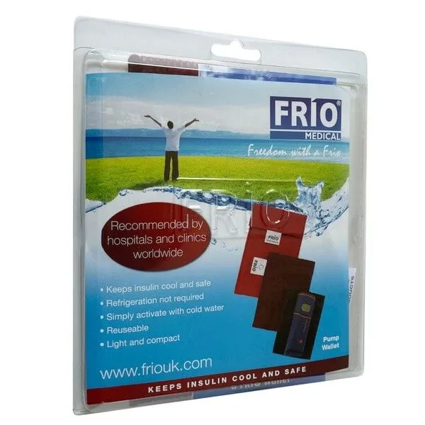 Frio Pump, cutie de depozitare termică pentru pompa de insulină, burgundy, 1 buc. — preț și oferte