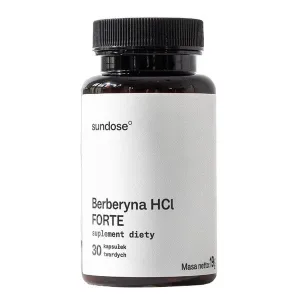 Sundose Berberine HCl Forte, capsule tari, 30 buc.