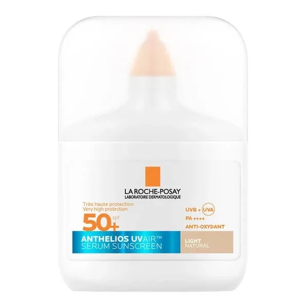 La Roche-Posay Anthelios UV AIR, ser protector colorat ultra-ușor SPF 50+, 50 ml — preț și oferte