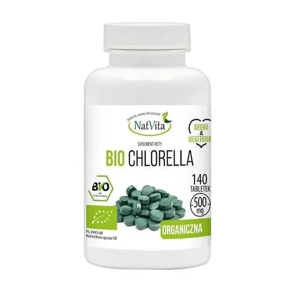 NatVita Bio Chlorella, tablete, 140 buc. — preț și oferte