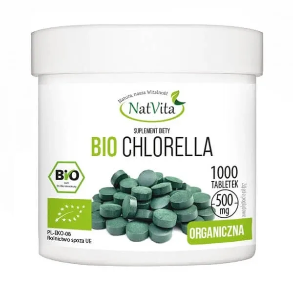 NatVita Bio Chlorella, tablete, 1000 buc. — preț și oferte
