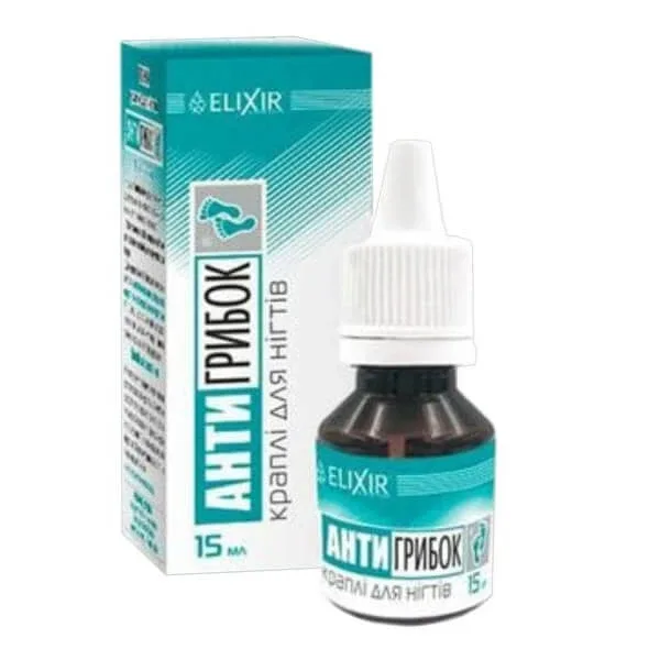 Elixir, picături anti-fungice pentru unghii, 15 ml — preț și oferte