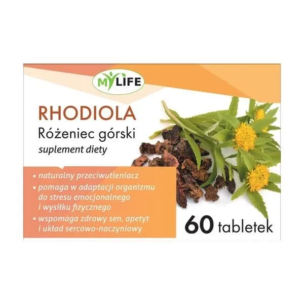 My Life, Rhodiola Rosacea, comprimate, 60 buc. — preț și oferte