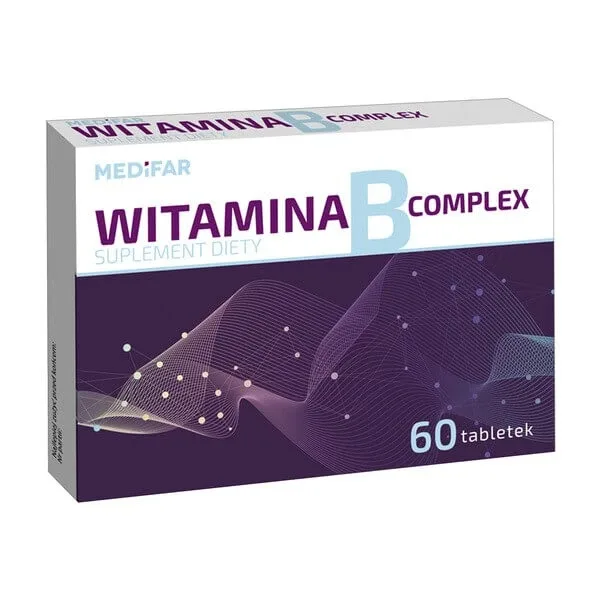 Medifar Vitamina B Complex, comprimate, 60 buc. — preț și oferte