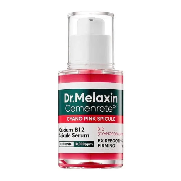 Dr.Melaxin Cemenrete Cyano Pink Spicule Serum, ser regenerant cu spicule și vitamina B12, 30 ml — preț și oferte