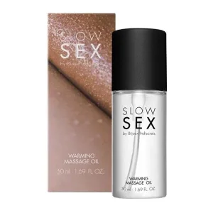 Bijoux Indiscrets Warming Massage Gel, gel de masaj încălzitor, aromă de nucă de cocos, 50 ml