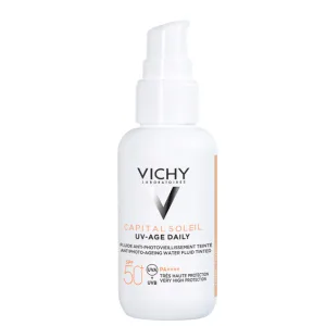 Fluid colorat UV-AGE DAILY SPF 50 anti-imbatranire, Capital Soleil, Vichy | 40 ml
