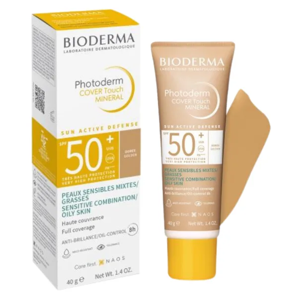 Fluid Cover Touch SPF 50+ Doree Golden Photoderm, Bioderma | 40 ml LAB.DERM.BIODERMA — preț și oferte