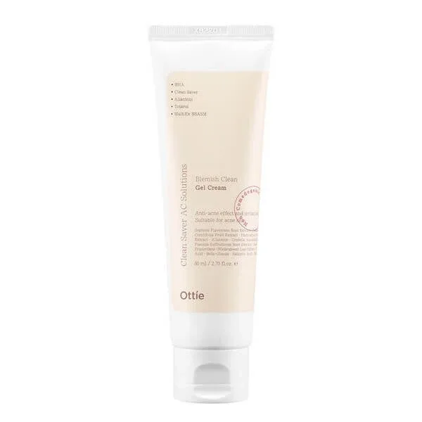 Ottie Blemish Clean, gel-cremă pentru ten acneic cu niacinamidă, 80 ml — preț și oferte