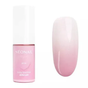 NEONAIL Baby Boomer Airbrush Pink, lac de unghii cu atomizor, roz, 5 g