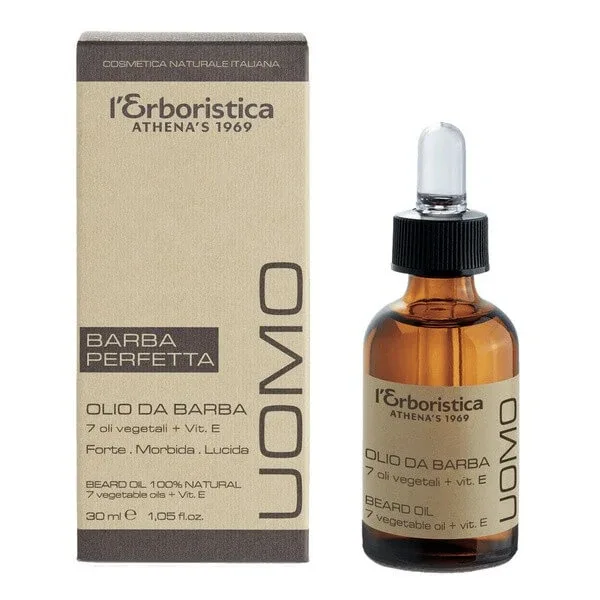 L'Erboristica Uomo, ulei pentru barbă, 30 ml L'Erboristica — preț și oferte