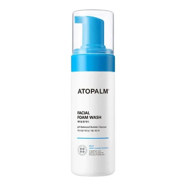 Atopalm, spumă de curățare facială pentru piele sensibilă și uscată, 150 ml — preț și oferte