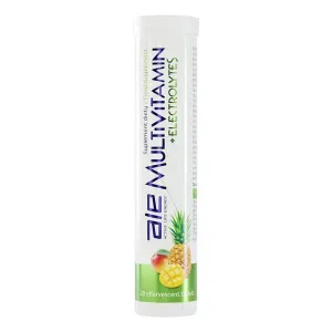 ALE Multivitamine + Electroliți, tablete efervescente, aromă ananas-mango, 20 buc.