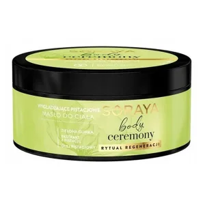 Soraya Body Ceremony, unt de corp netezitor cu fistic, 200 ml