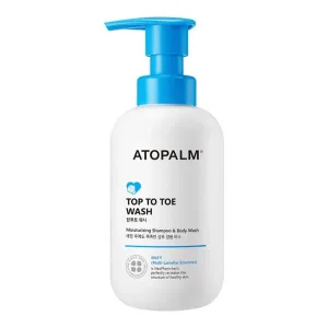 Atopalm, Top to Toe, gel de spălare pentru bebeluși și copii pentru piele sensibilă, 300 ml