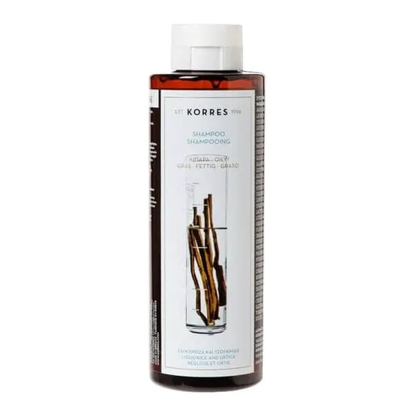 Korres Liquorice &amp; Urtica, șampon cu extract de lemn dulce și urzică pentru păr gras, 250 ml — preț și oferte