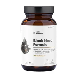 Aura Herbals Black Maca Formula, capsule, 60 buc.