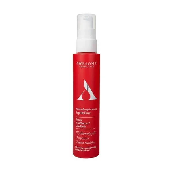 Awesome Cosmetics Pepti &amp; Pure, spumă de curățare facială, 100 ml — preț și oferte