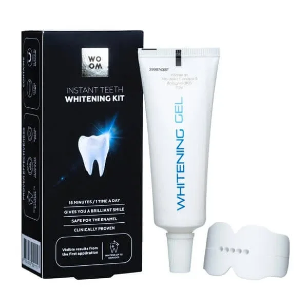 Woom, Kit de albire a dinților, 30 ml + 1x tavă de silicon pentru dinți — preț și oferte