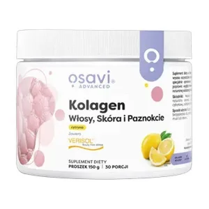 Osavi Colagen păr, piele și unghii, pulbere, aromă de lămâie, 150 g
