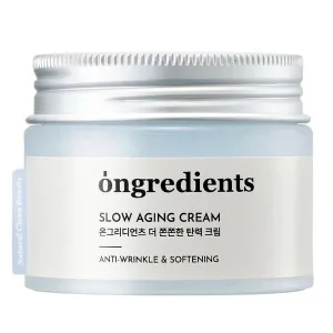 Ongredients Slow Aging Cream, cremă de față antirid, 50 ml