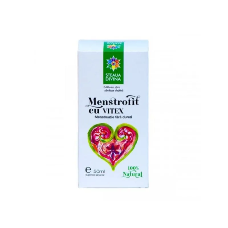 Tinctura Menstrofit cu Vitex, 50 ml, Steaua Divina — preț și oferte