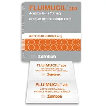 FLUIMUCIL (R) 200 X 30 ZAMBON S.P.A. — preț și oferte