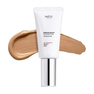 Neo Make Up Intense Serum, fond de ten satinat, 06 CARAMEL, 30 ml