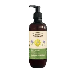 Green Pharmacy, loțiune de corp, verbena și ulei de lămâie dulce, 400 ml