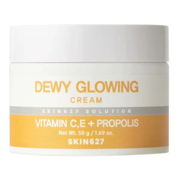 Skin627 Dewy Glowing, cremă hidratantă și iluminatoare cu propolis și vitamina C, 50 g — preț și oferte