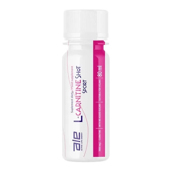 ALE L-Carnitine Shot Sport, lichid, 80 ml — preț și oferte