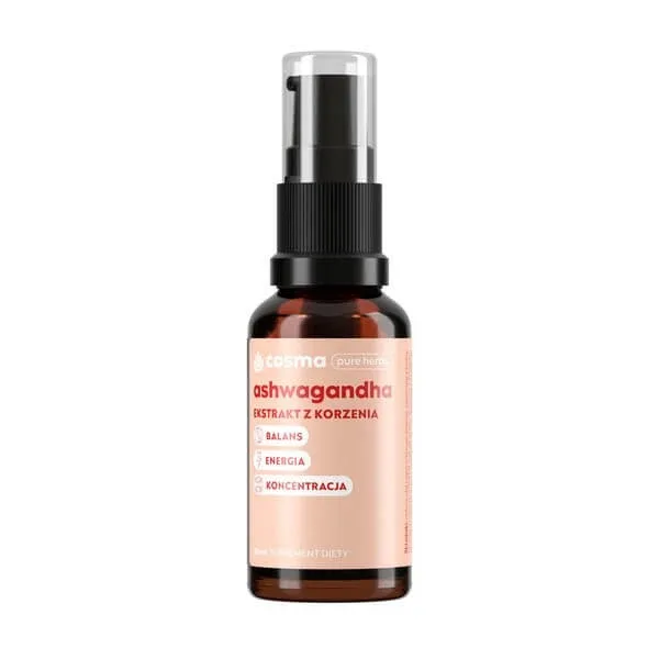 Cosma Pure Herbs Ashwagandha, lichid, 30 ml — preț și oferte
