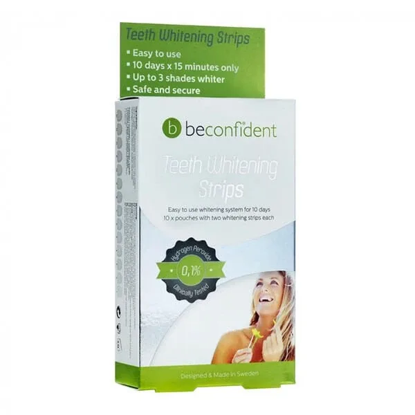 Benzi de albire a dinților Beconfident, benzi de albire, 20 buc. — preț și oferte