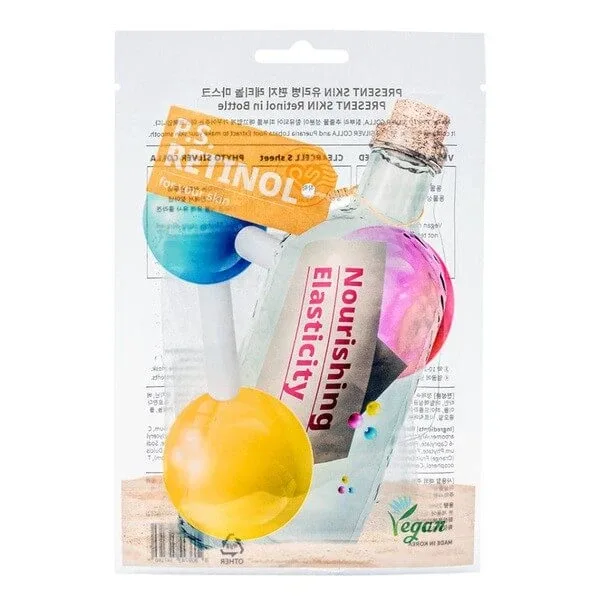 Present Skin Retinol in Bottle Mask, mască de față cu retinol și cafeină, 25 ml — preț și oferte