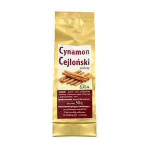 Flos, scorțișoară Ceylon, măcinată, 50 g