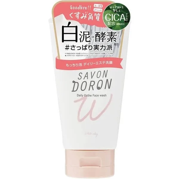 Savon Doron, Daily Esthe Face Wash White, spumă de curățare delicată, 120 g — preț și oferte