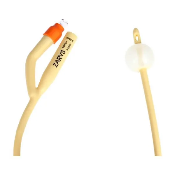 Schiță, cateter urologic Foley'a, cu două căi, cu supapă din plastic, CH 16/5-10 ml, 1 buc. — preț și oferte