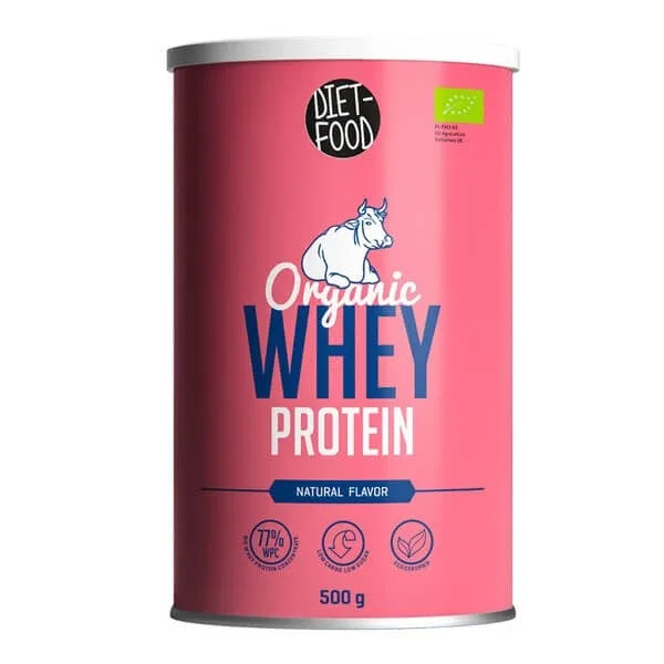 Diet-Food, Proteine din zer, Bio proteine din zer, 500 g — preț și oferte