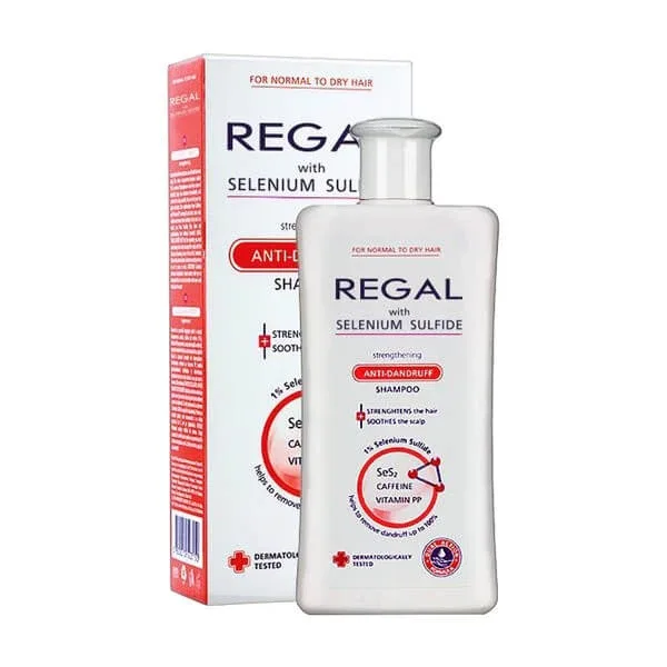 Regal cu sulfură de seleniu, șampon anti-mătreață, 200 ml — preț și oferte