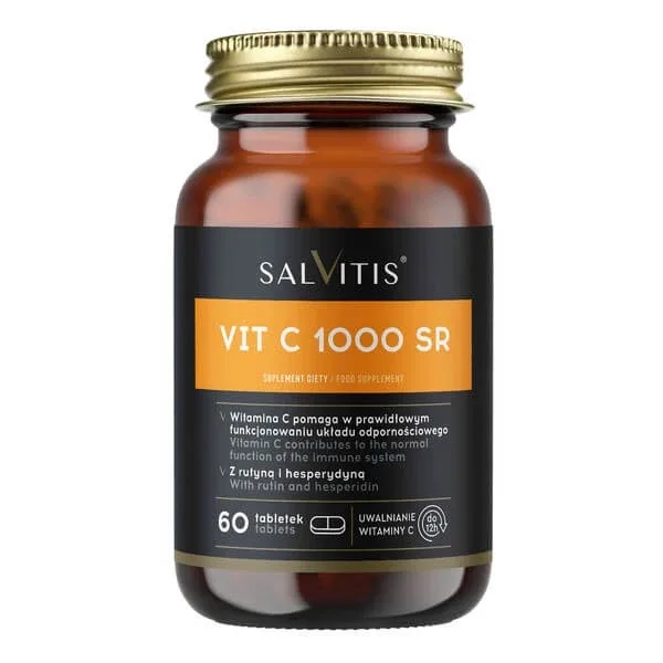 Salvitis Vit C 1000 SR (Vitamina C 1000 SR), comprimate filmate, 60 buc. — preț și oferte