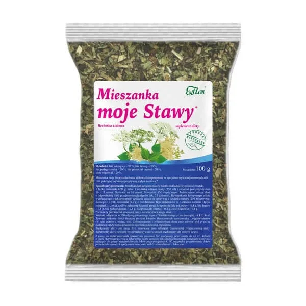 Flos Mieszanka moje Stawy, ceai de plante, 100 g — preț și oferte
