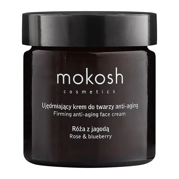 Mokosh, cremă de față fermizantă anti-îmbătrânire, trandafir și afine, 60 ml — preț și oferte