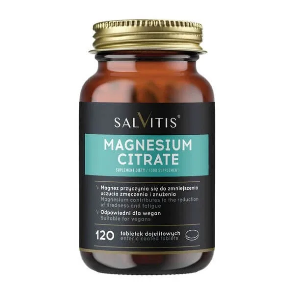 Salvitis Citrat de magneziu, comprimate enterale, 120 buc. — preț și oferte