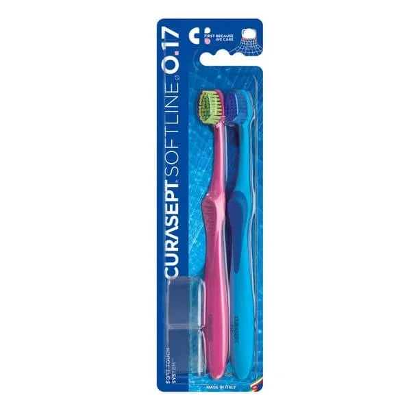 Curasept Medium 017 Duopack, periuță de dinți, 2 buc. — preț și oferte