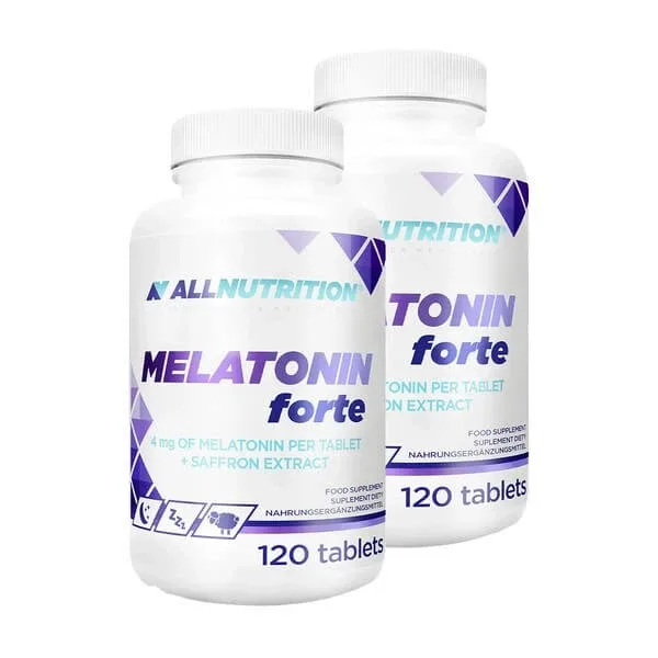 Set de 2x Allnutrition Melatonin Forte, comprimate, 120 buc. — preț și oferte